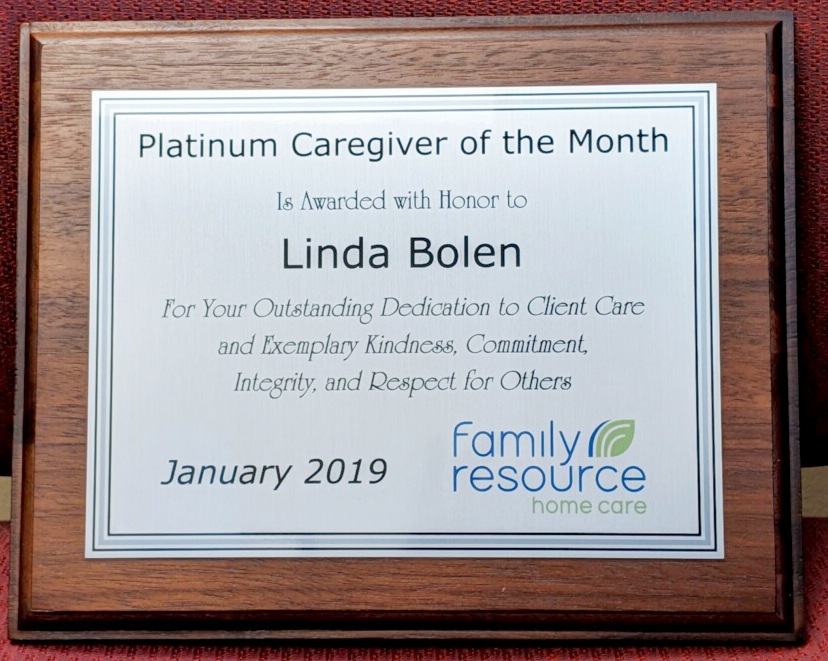 platinum caregiver profile Linda Bolen