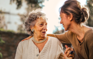 caregiver and client