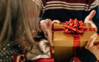 elderly christmas exchange