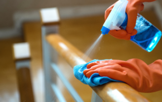 family caregivers cleaning