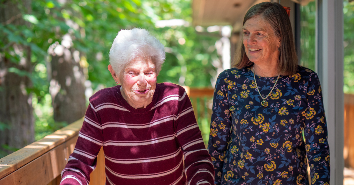 elderly caregivers can create connections and bonds