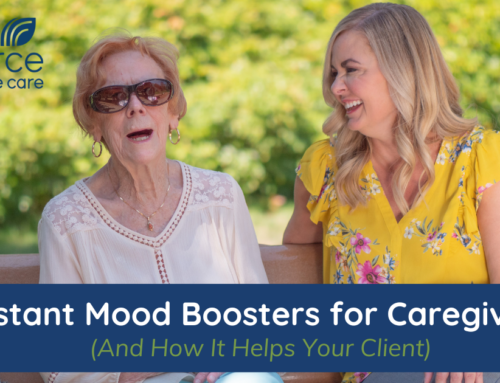 Instant Mood Boosters for Caregivers (And How It Helps Your Client)